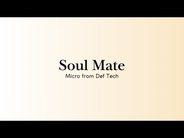 Micro from Def Tech - Soul Mate 【Audio】