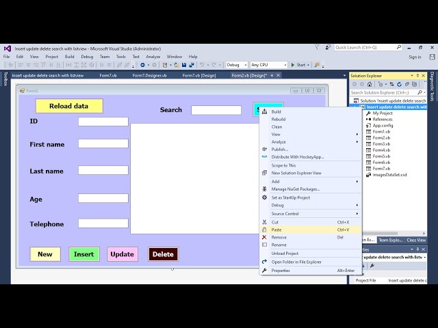 VB.NET Tutorial: How to Copy a Form Without Errors and Set It as the Startup Form