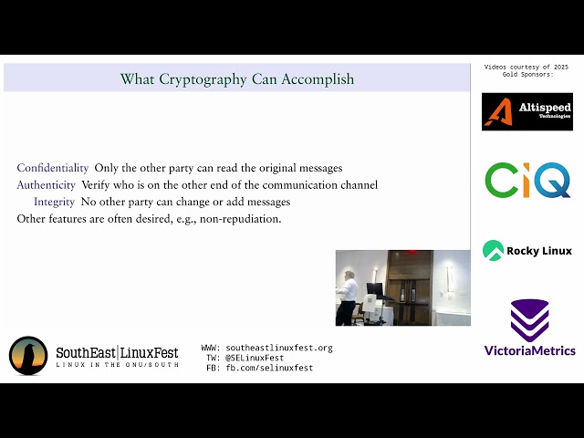 Bruce Momjian - Fundamentals of Modern Cryptography and TLS