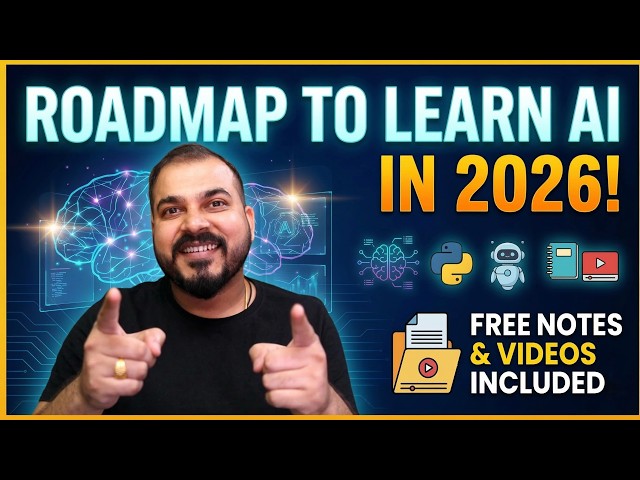 AI Learning Path  For 2026- Data Science, Generative and Agentic AI Roadmap