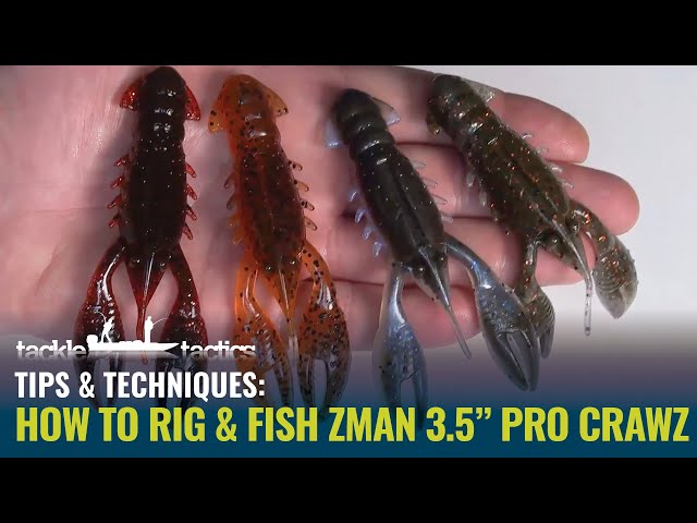 How to Rig and Fish the ZMan 3.5" Pro CrawZ