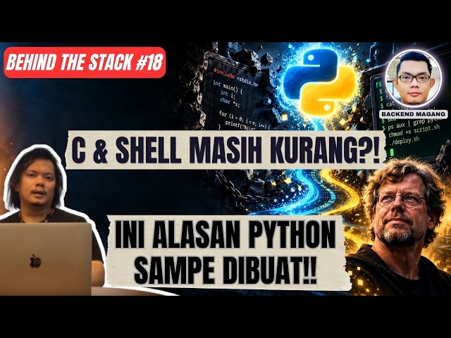 KENAPA GUIDO MEMBUAT PYTHON? #tech #codinglife #python