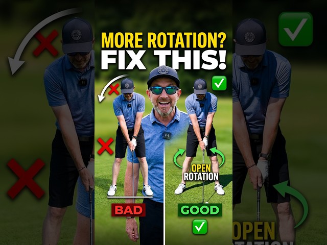 Unlock a Smoother Golf Swing with Natural Foot Flare #golfswing #golftips