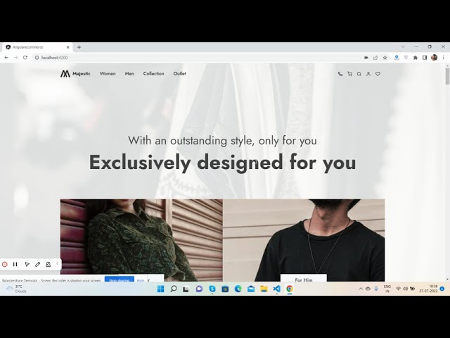 Angular 14 Free Ecommerce Website Template Free Download