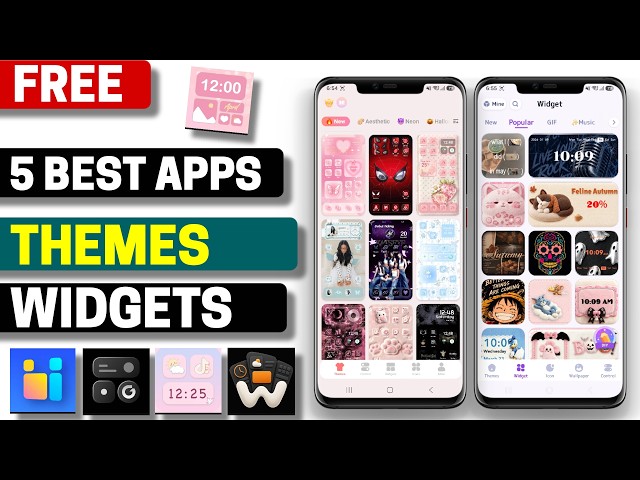 5 Best Free Widget and Theme Apps for Android 2026