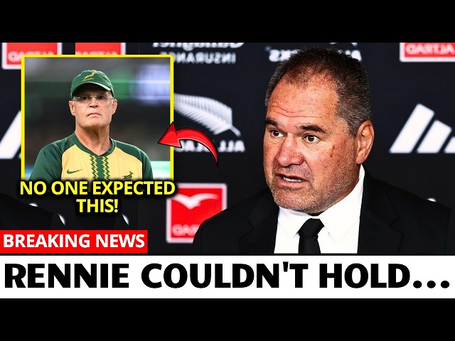 🚨JUST HAPPENED! 😱 WHAT RANNIE HAS SAID WILL SHOCK EVERY SPRINGBOKS FAN! CONFIRMED NOW