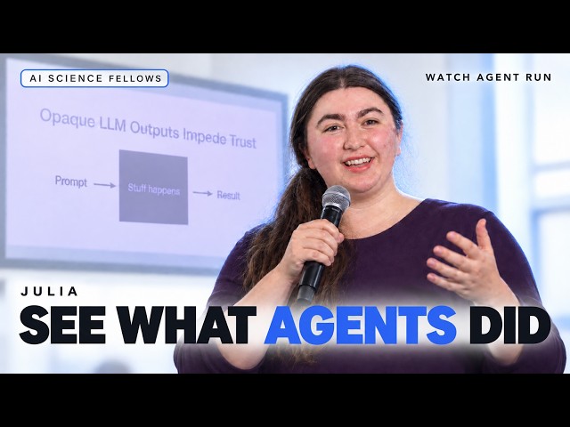 How to Check What AI Agents Actually Did — Julia Gross | AI Science Fellows