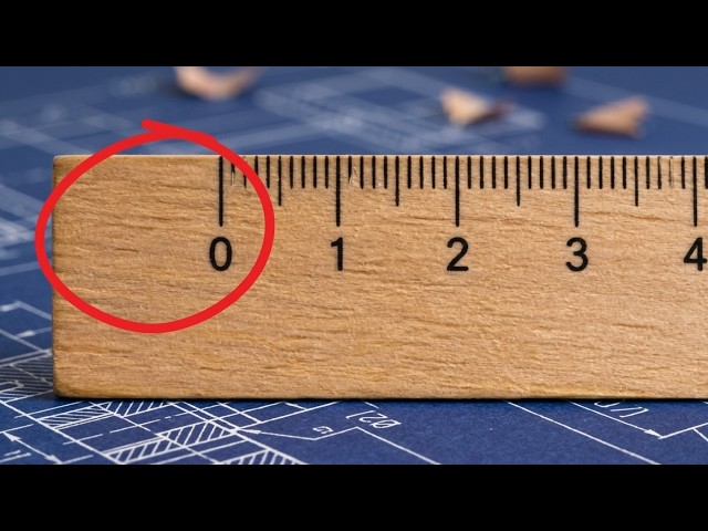 Why Is There a Space Before the 0 on a Ruler, and What is it For?