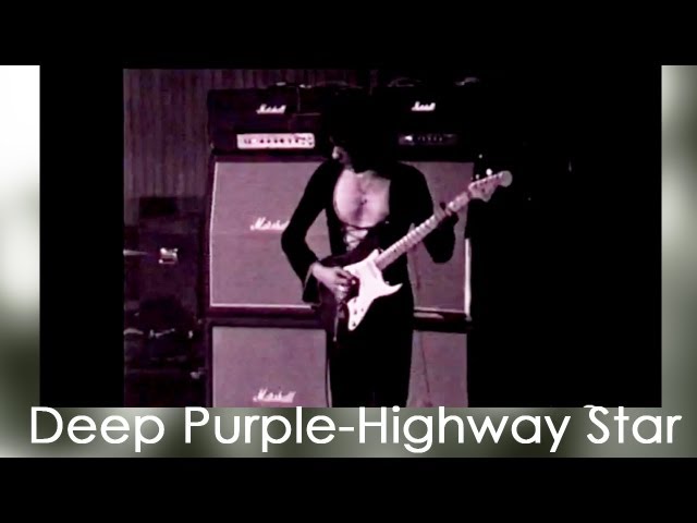 Deep Purple - Highway Star (Live, 1972)