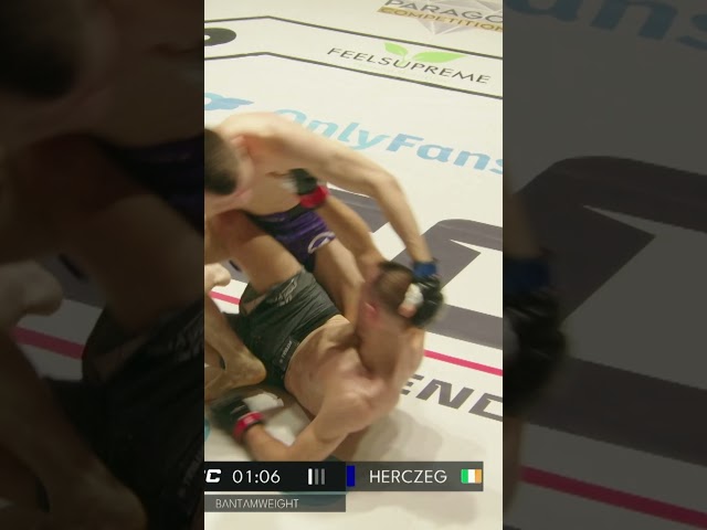 Armand Herczeg finished that fight out of nowhere