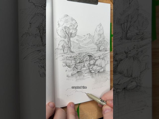 Drawing directly in ink is all about…