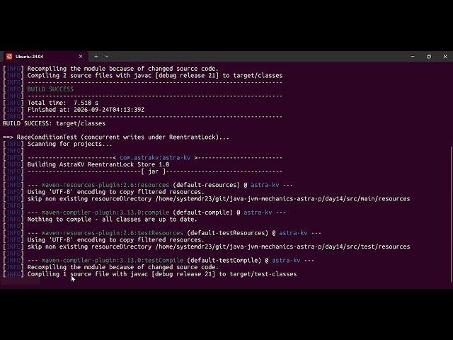 Day 14: Java ReentrantLock : Fix Race Conditions & ConcurrentModificationException