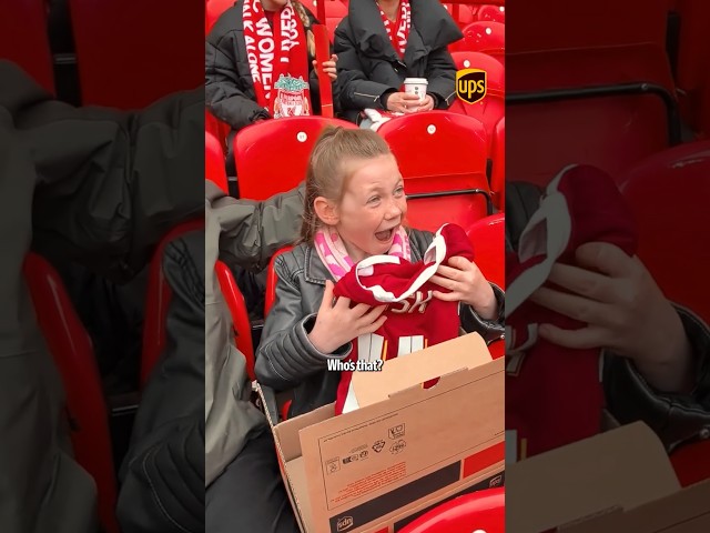 A special delivery from our skipper to Anfield, courtesy of UPS 📦❤️