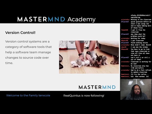 Intro to Coding with Python - #GitGood, Intro to Version control