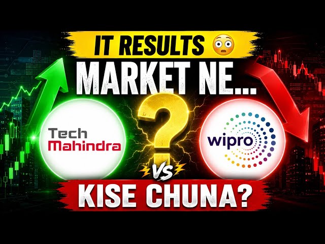Tech Mahindra vs Wipro Results Analysis | Market Ne Tech Mahindra Ko Kyun Chuna?