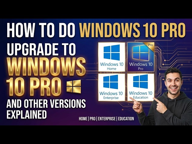 How to do window 10 pro || other types