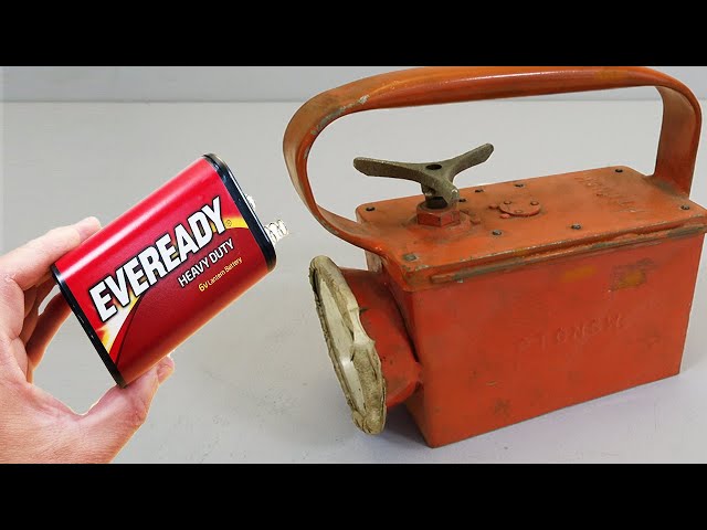1950s Australian Railway Shunters Lamp Restoration