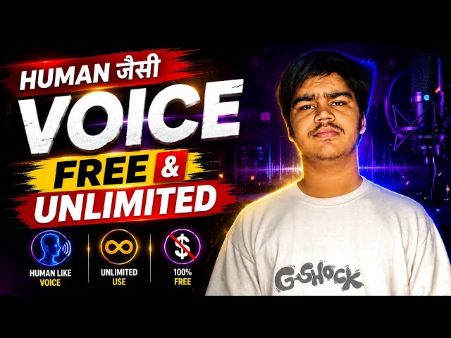 Top 3 Best Free  Ai Voice Generator 🎉 | Unlimited Human Like Ai Voice  100% Free 