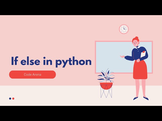 If else in Python | Beginner Python Series
