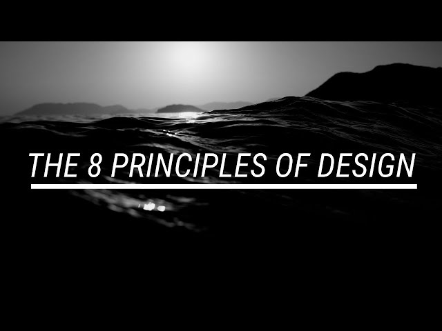 8 Principles of Design Explained In 4 Minutes