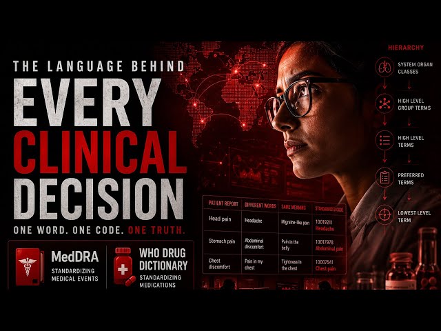Medical and clinical Coding Simplified: MedDRA & WHO Drug Dictionary Explained in detail