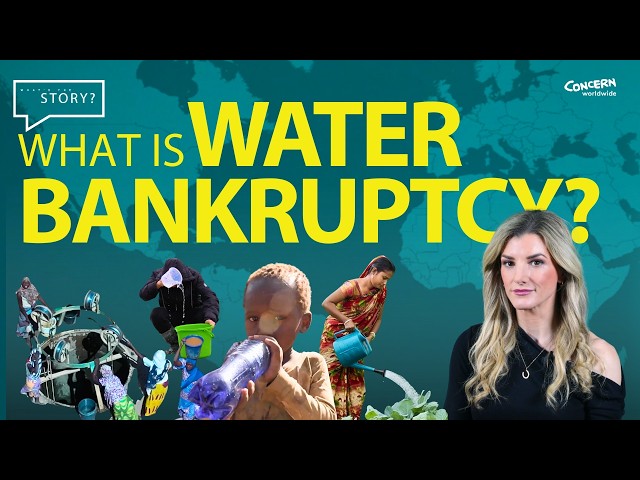 What is Water Bankruptcy? The urgent global water crisis no one is talking about.