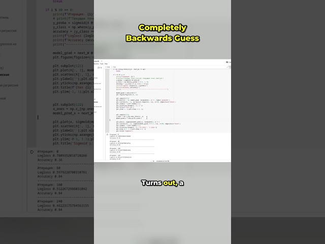 AI Model Starts Completely Backwards, Then Fixes Itself