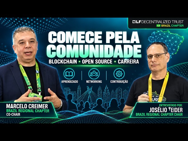 Quer trabalhar com blockchain? Comece pela comunidade open source | Marcelo Creimer, LFDT