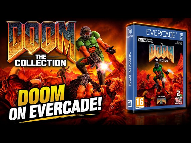 The DOOM Collection on Evercade Is PACKED! | Full Cartridge Overview