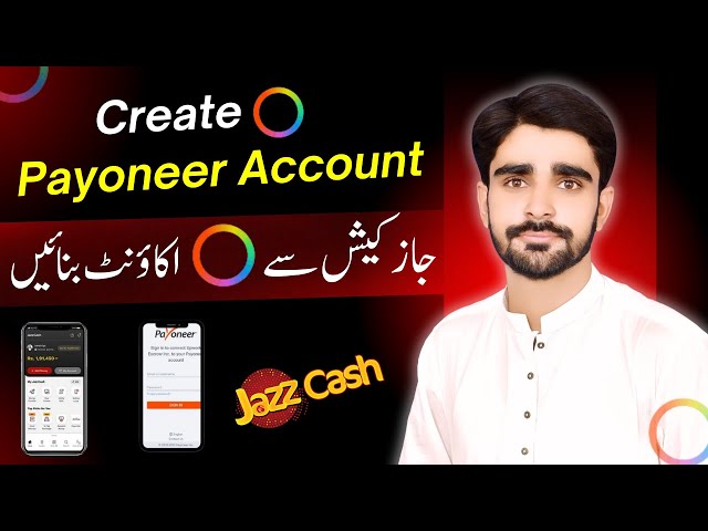 Create Payoneer Account with Jazzcash | Jazzcash se Payoneer Account Kaise Banaye