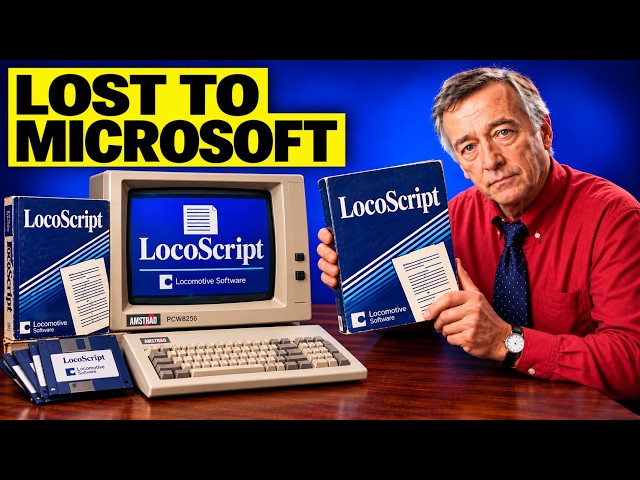 LocoScript: The British Software That Ruled the Amstrad PCW, Then Lost to Microsoft