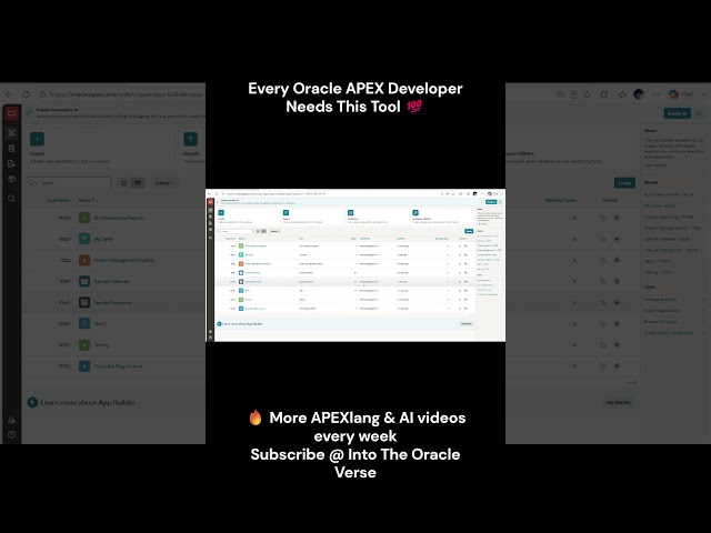 The A to Z Reference for Oracle APEX is HERE!  #oracleapex #orclapex #apexlang