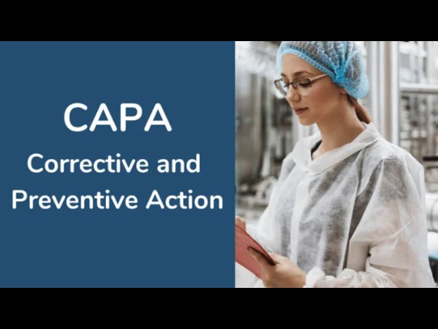 Corrective Action and Preventive Action (CAPA) Training - Online Course