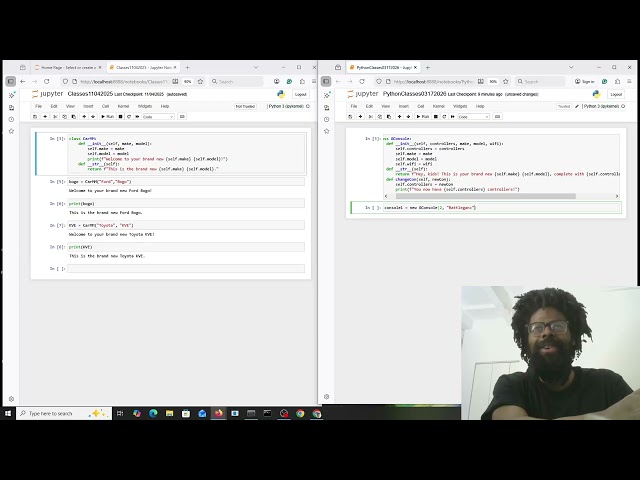 Python Classes tutorial!