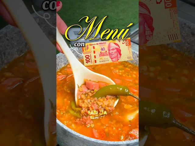 RECETA CON $100 pesos #shorts #videoviral