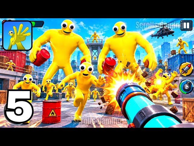 Cannon Them All: Blast Titans - Gameplay Walkthrough Part 5 - Destroy the Titans (Android, iOS)
