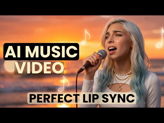How I Made an AI Music Video with PERFECT Lip Sync (Step-by-Step Tutorial)