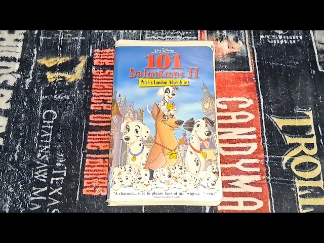 101 Dalmatians II: Patch's London Adventure VHS Review
