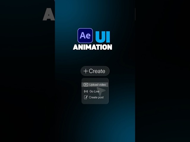 Modern UI Motion Graphics Animation | After Effects