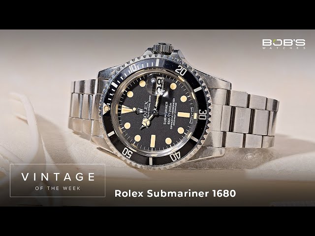 Vintage Rolex Submariner 1680 - Vintage of the Week Episode 2 | Bob's Watches