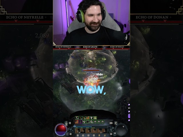 SECRET Horadrim fight in Diablo 4 Season15! #twitch #diablo #diablo4 #diabloiv #arpg #diablopartner