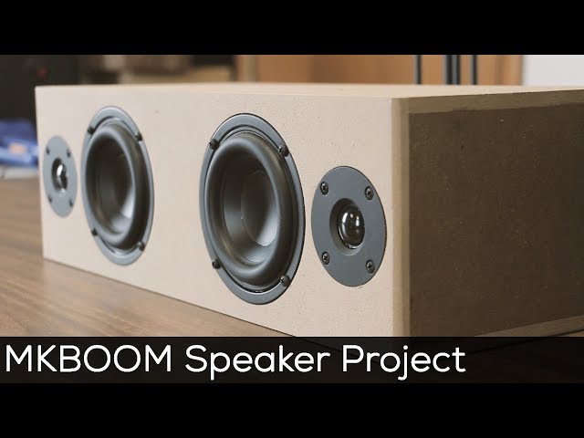 The MKBoom is a great first project for future Speaker Builders