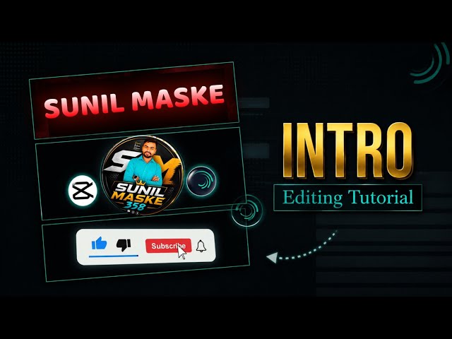 How To Create YouTube Intro | Intro Editing Tutorial Intro Xml | Alight Motion Intro XML Tutorial