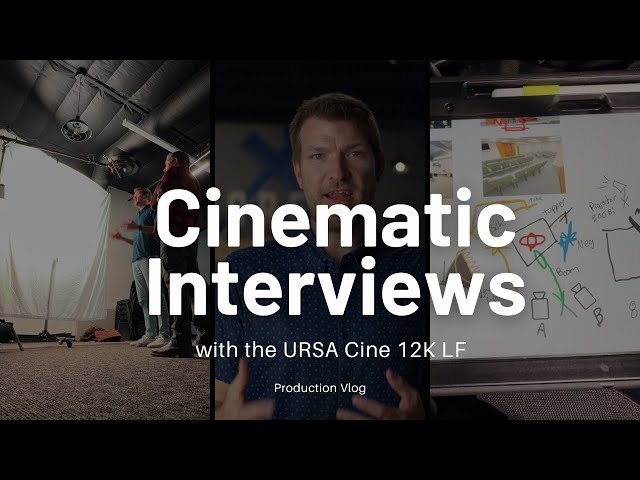Filming Cinematic Church Interviews with the URSA Cine 12K LF