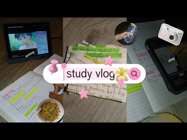 Study vlog