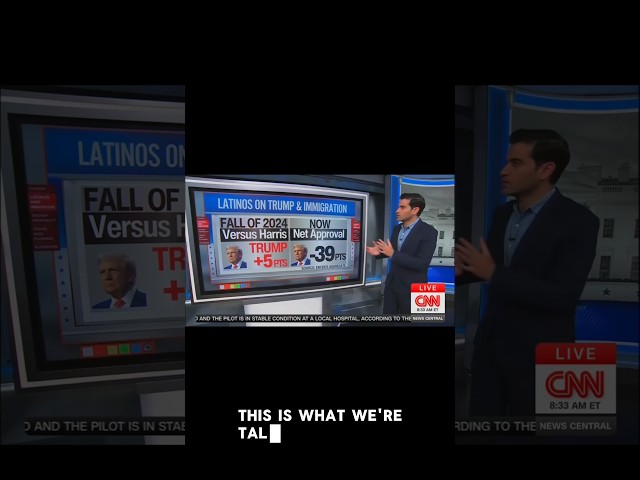 Trump approval IN THE TOILET with Latinos