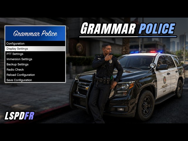 How to Install Grammar Police in LSPDFR | Talk to Dispatch
