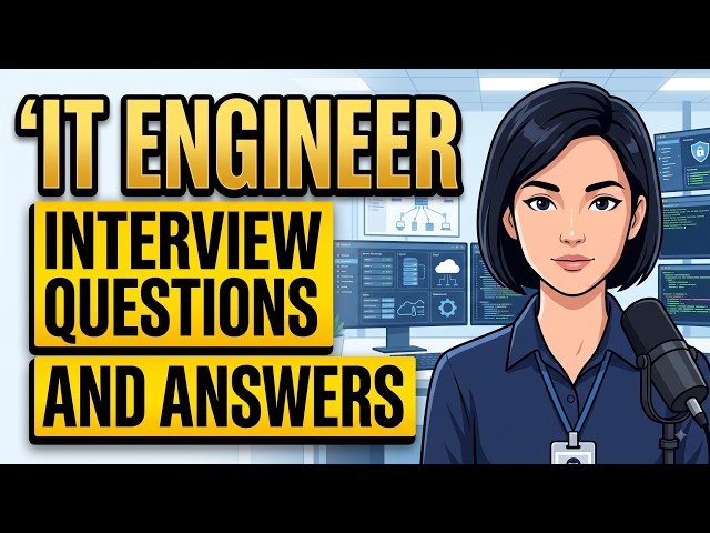 IT Engineer Interview Questions and Answers