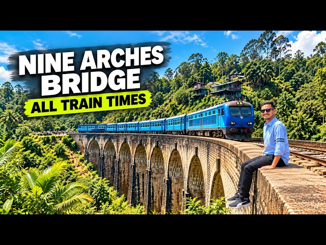 Nine Arches Bridge Ella | Sri Lanka Epic Train Ride