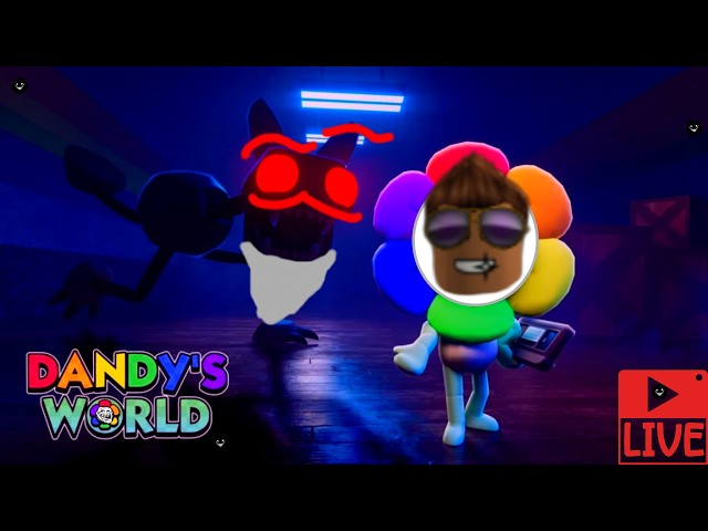 Vtuber Sam Serious Plays Dandy's World LIVE - Funny Reactions and Awesome Gameplay!